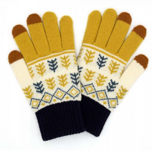 Multi-Colored Fashion Gloves