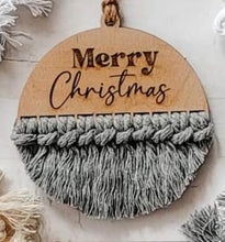 Load image into Gallery viewer, Take it Tuesday: Macrame Ornament Set