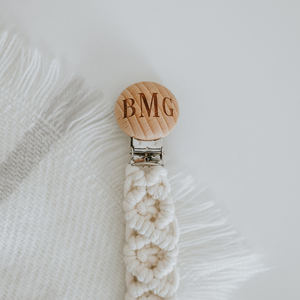 Personalized Boho Pacifier Chains