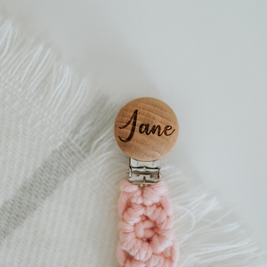 Personalized Boho Pacifier Chains