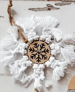 Take it Tuesday: Macrame Ornament Set